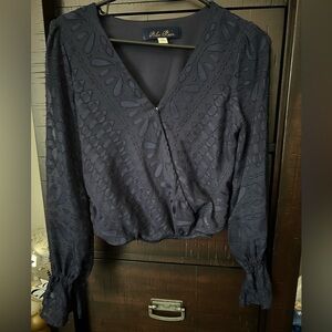 Navy Blue blouse